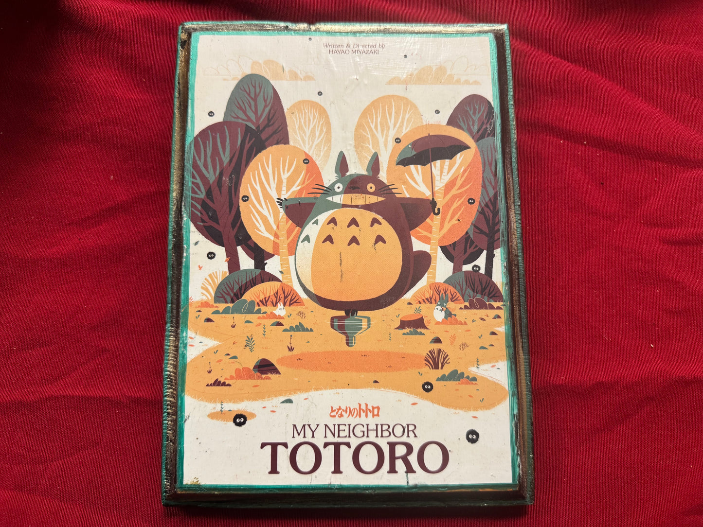 My Neighbor Totoro Studio Ghibli Handmade Movie Mini Poster 9x7
