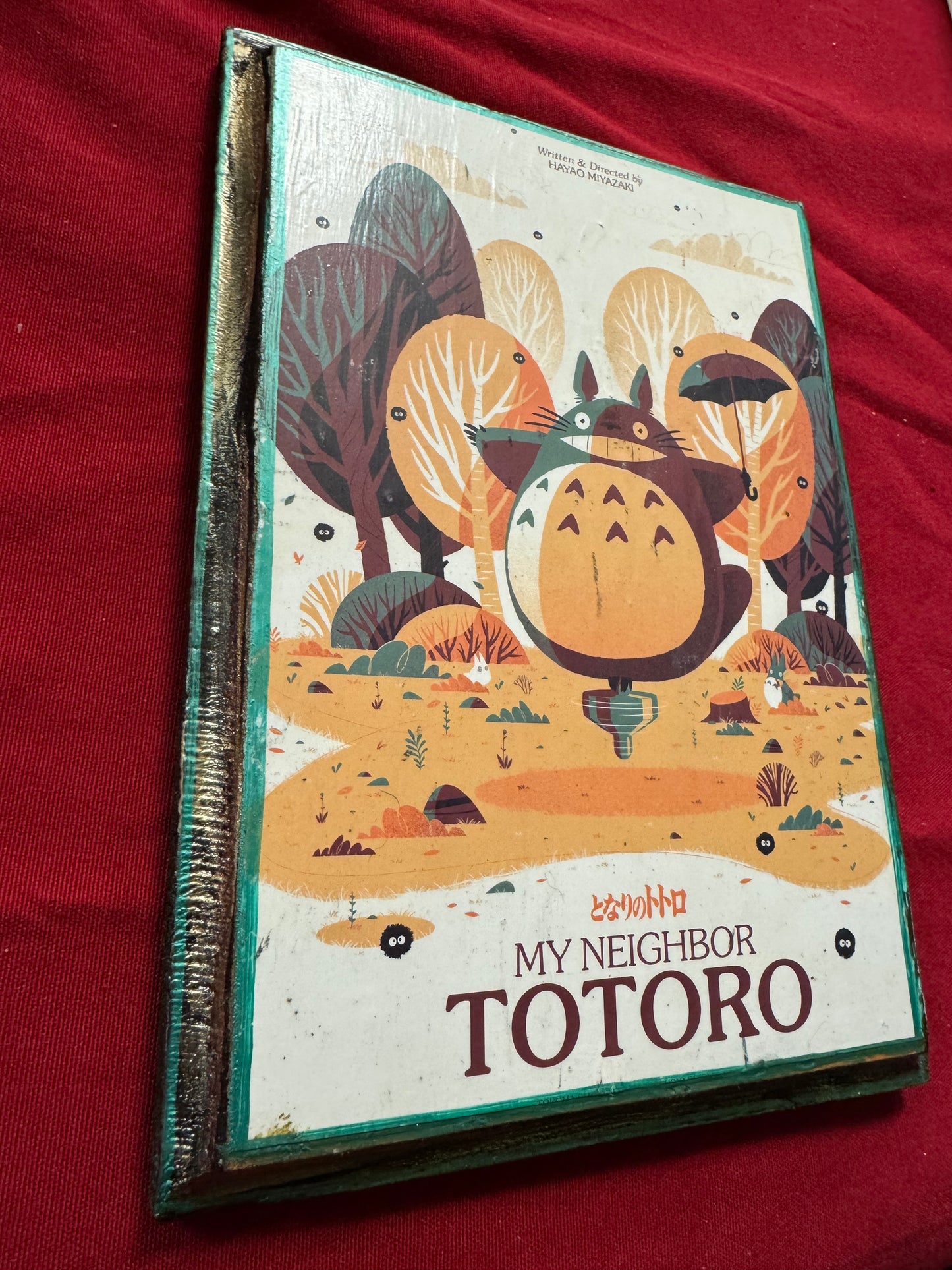 My Neighbor Totoro Studio Ghibli Handmade Movie Mini Poster 9x7
