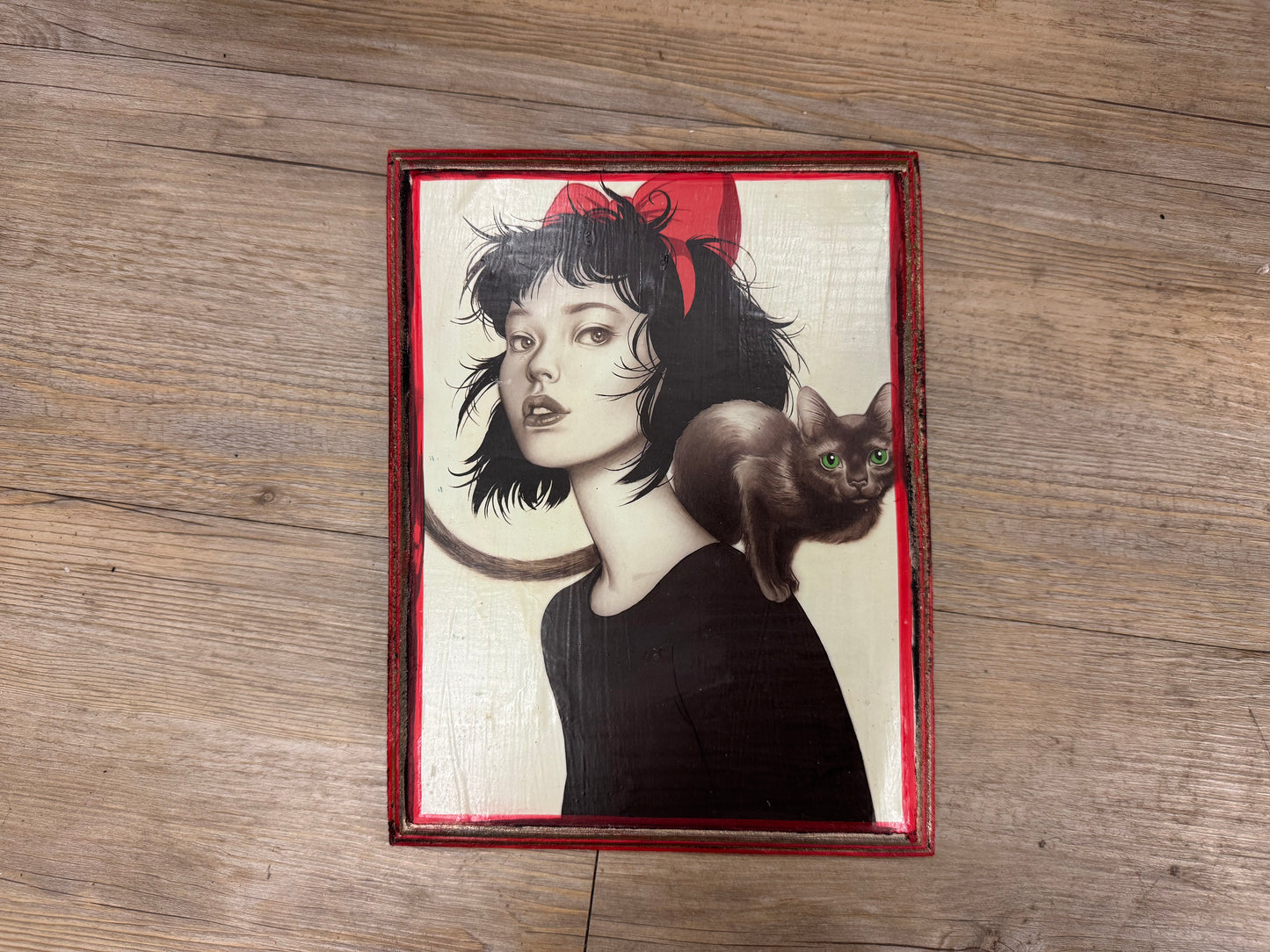 Kiki’s Delivery Service Studio Ghibli Handmade Movie Mini Poster 10x8